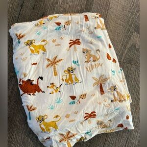 Lion King Little Sleepies Crib Sheet